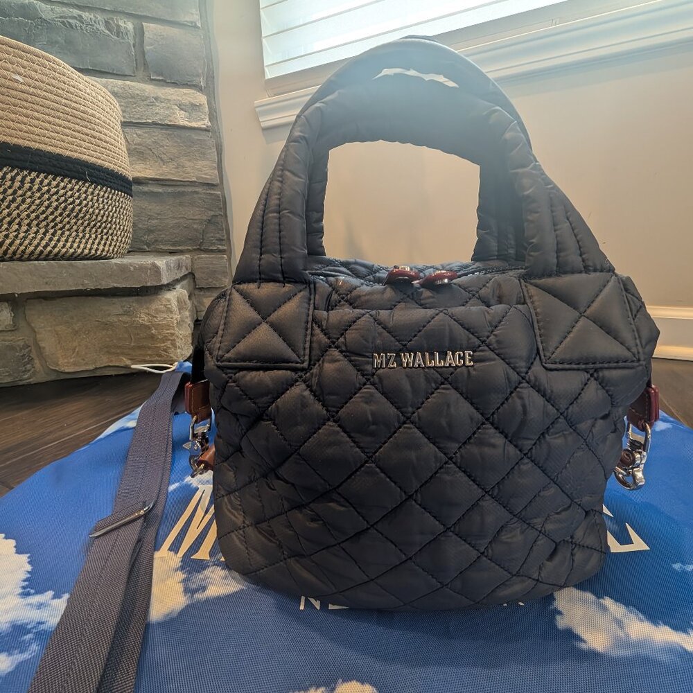 MZ Wallace Small Sutton Deluxe Dawn Rec